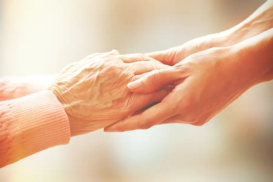 compassionate care for elderly clients, concept image healthcare for elderly - St. Charles, MO